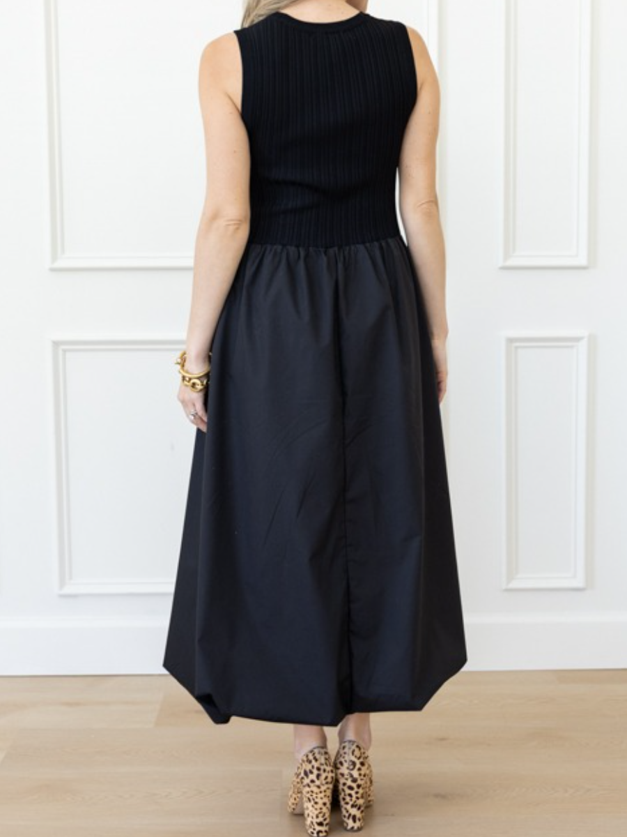 Sleeveless Elasto Bud Dress